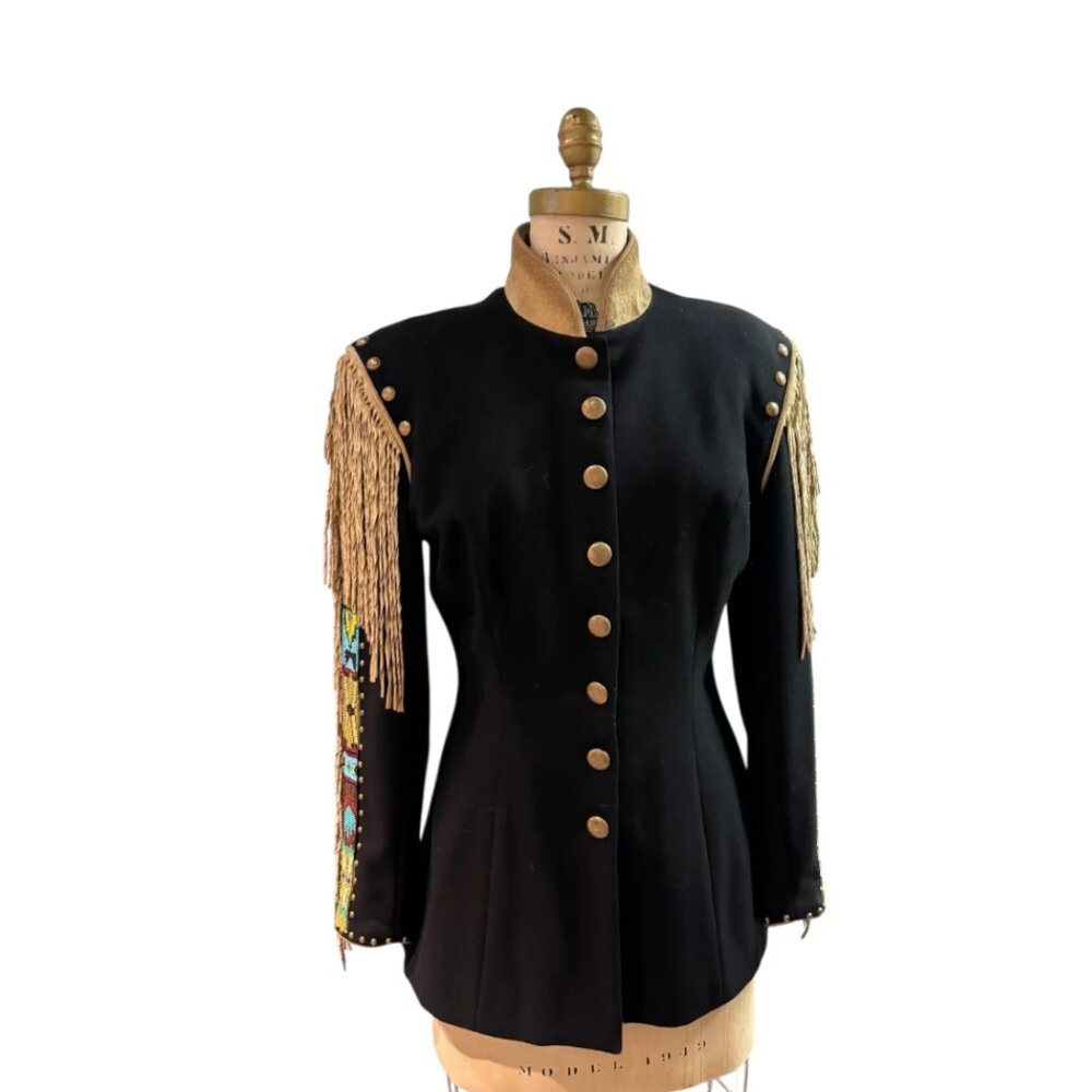 Double D Ranch Black Jacket, Extra Small